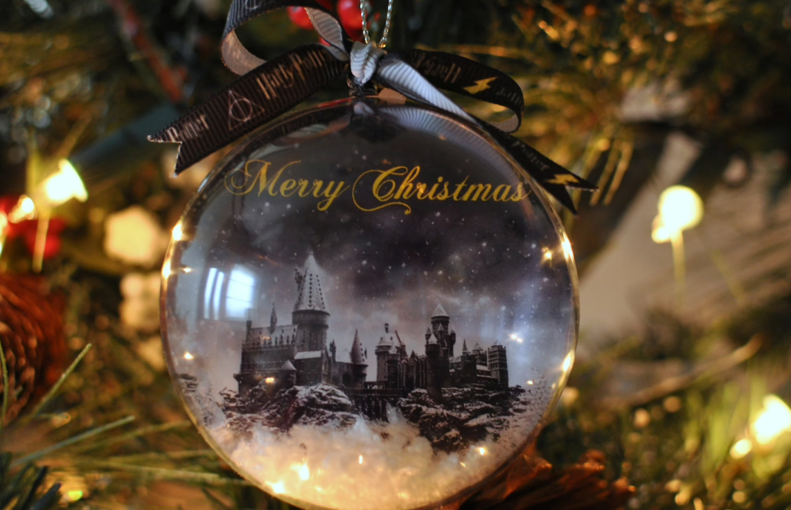 Hogwarts Christmas Tree Bauble Gift Decoration