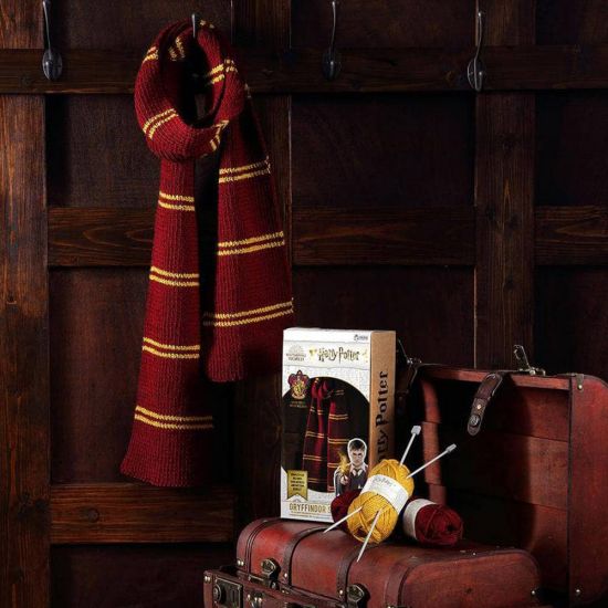 Knit-Your-Own Gryffindor House Scarf